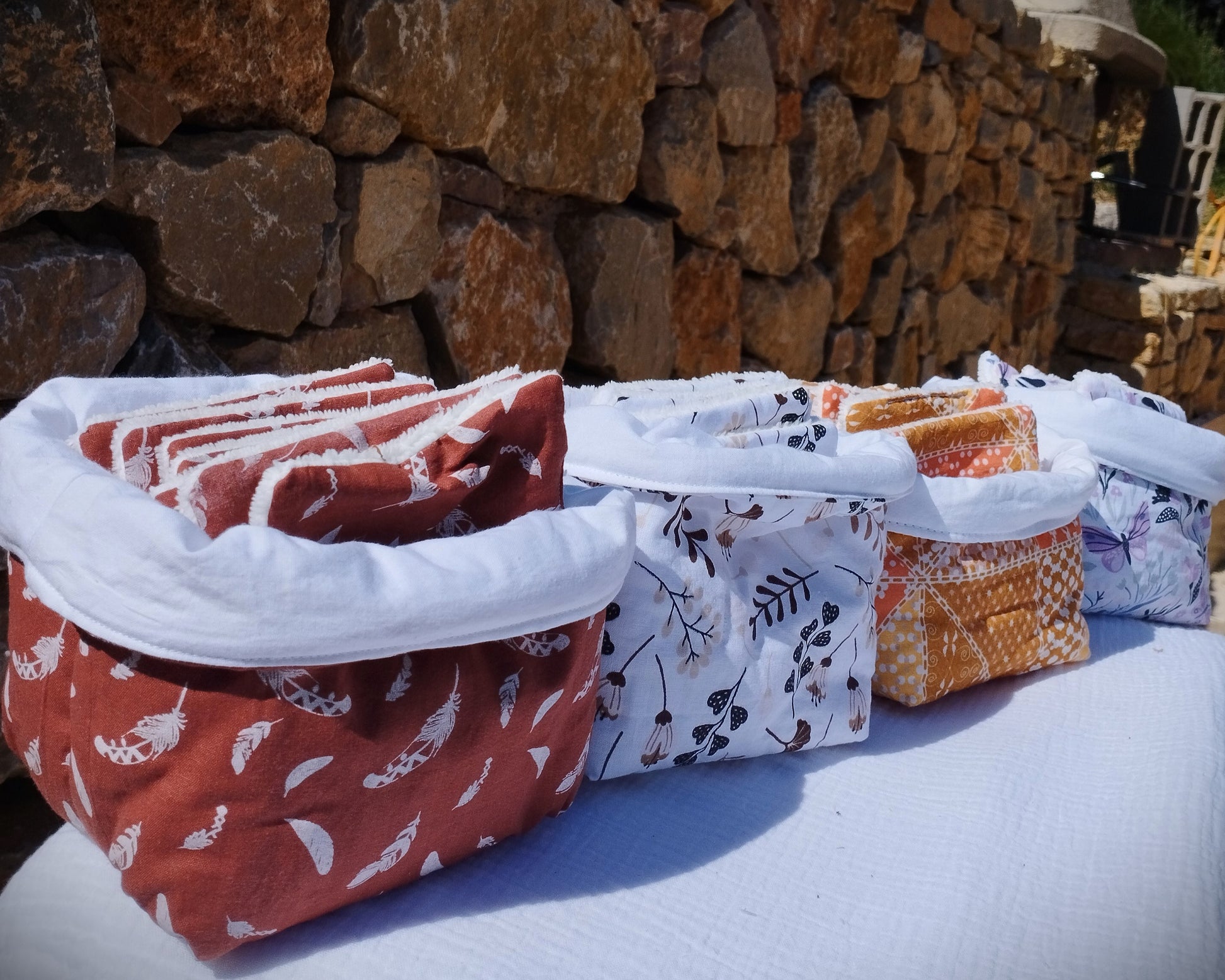 Ensemble: La panière + 10 lingettes