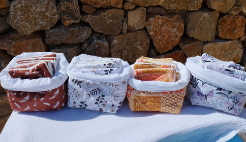 Ensemble: La panière + 10 lingettes