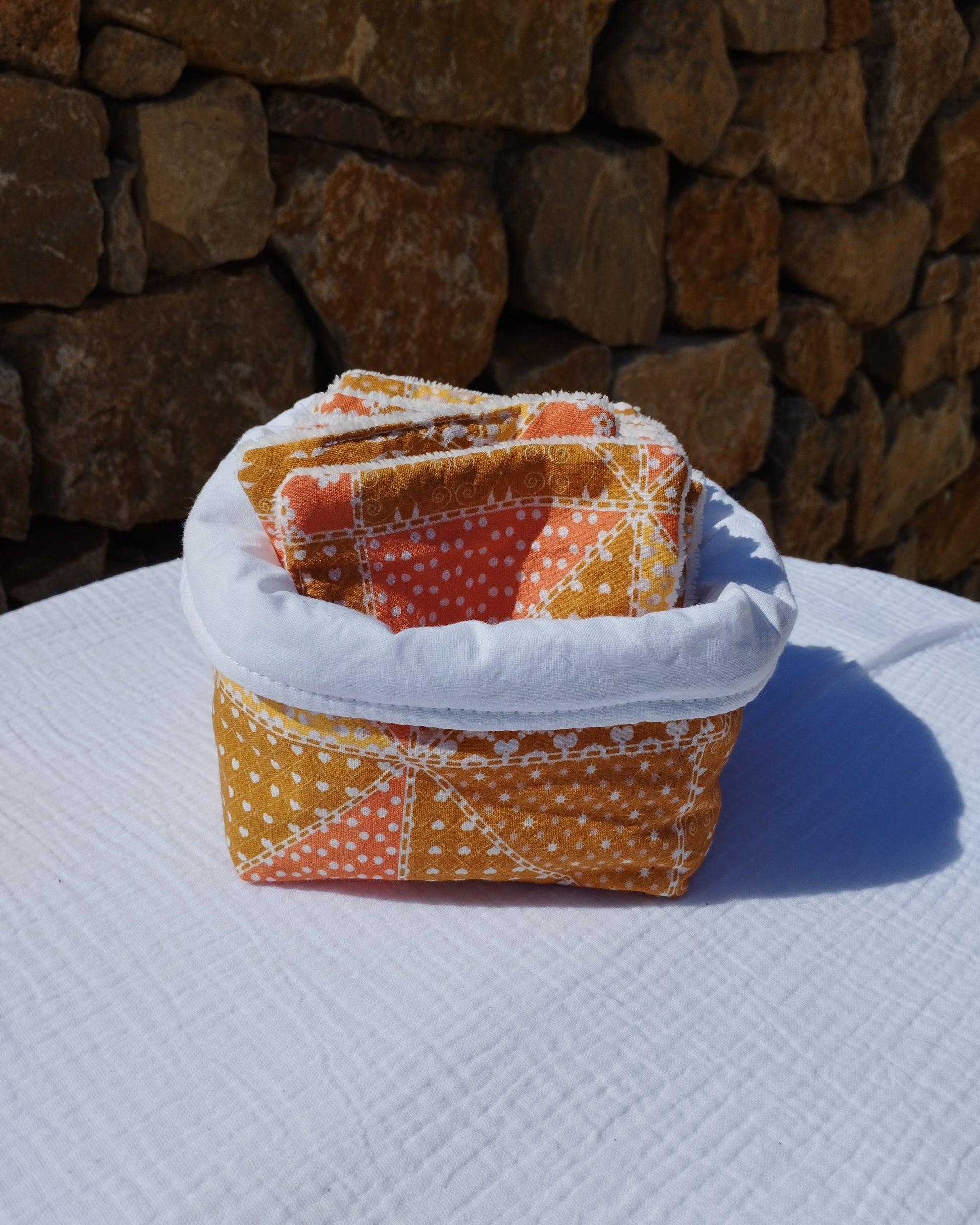 Ensemble: La panière + 10 lingettes