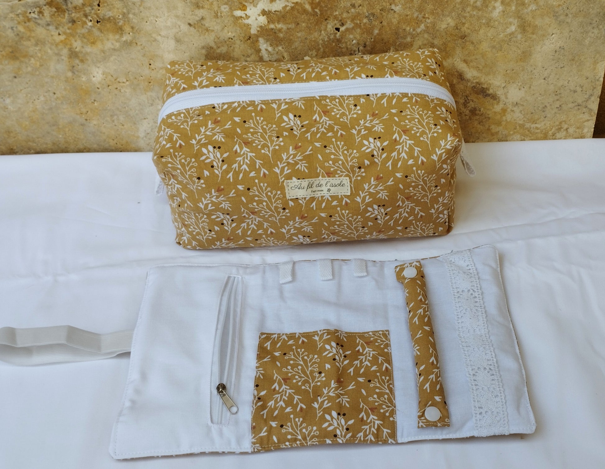 Pack Voyage – Trousse de Toilette & Pochette à Bijoux Assorties